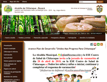 Tablet Screenshot of chitaraque-boyaca.gov.co